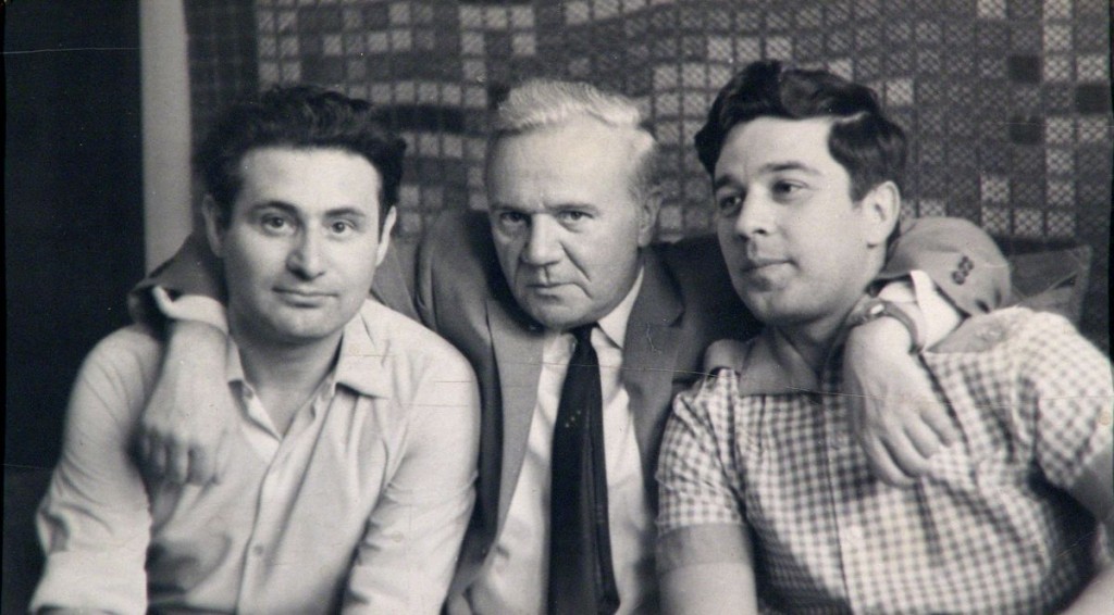 Шнитке, Голубев, Баташов. 1950-е